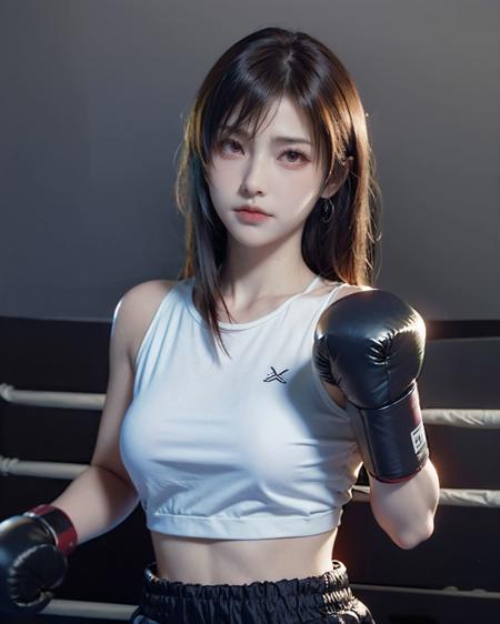 4289706386-2179932703-_lora_zyd232_TifaLockhart_v1_0_1_ Tifa Lockhart, 1girl, detailed skin, looking at viewer, (red eyes_1.2), crop top, (fighting st.jpg